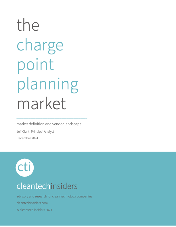 Charge Point Planning Report - cleantech insiders - Q4 2024 copy